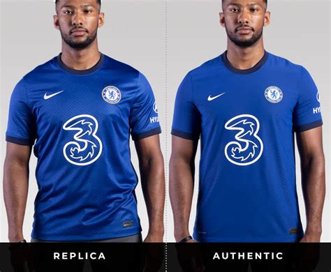 authentic football jersey vs replica